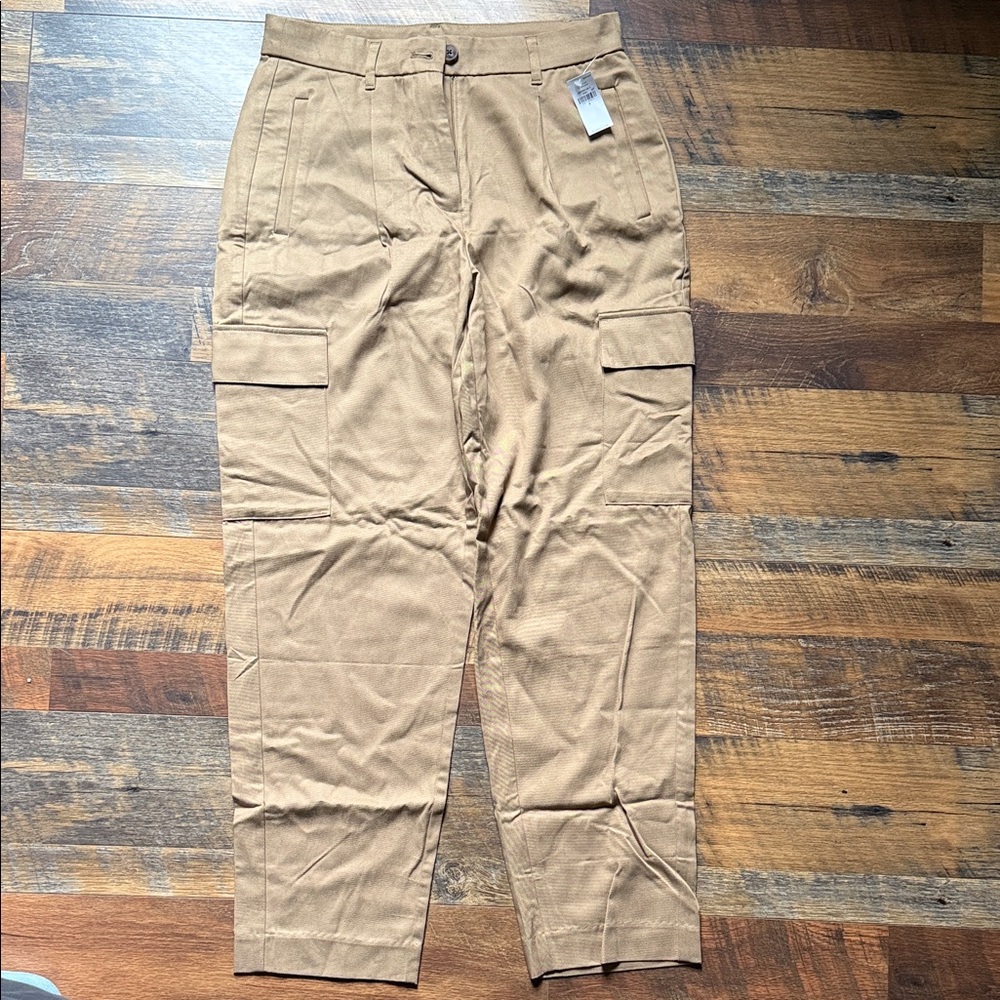 Old Navy Women's Tan Taylor Straight Trousers